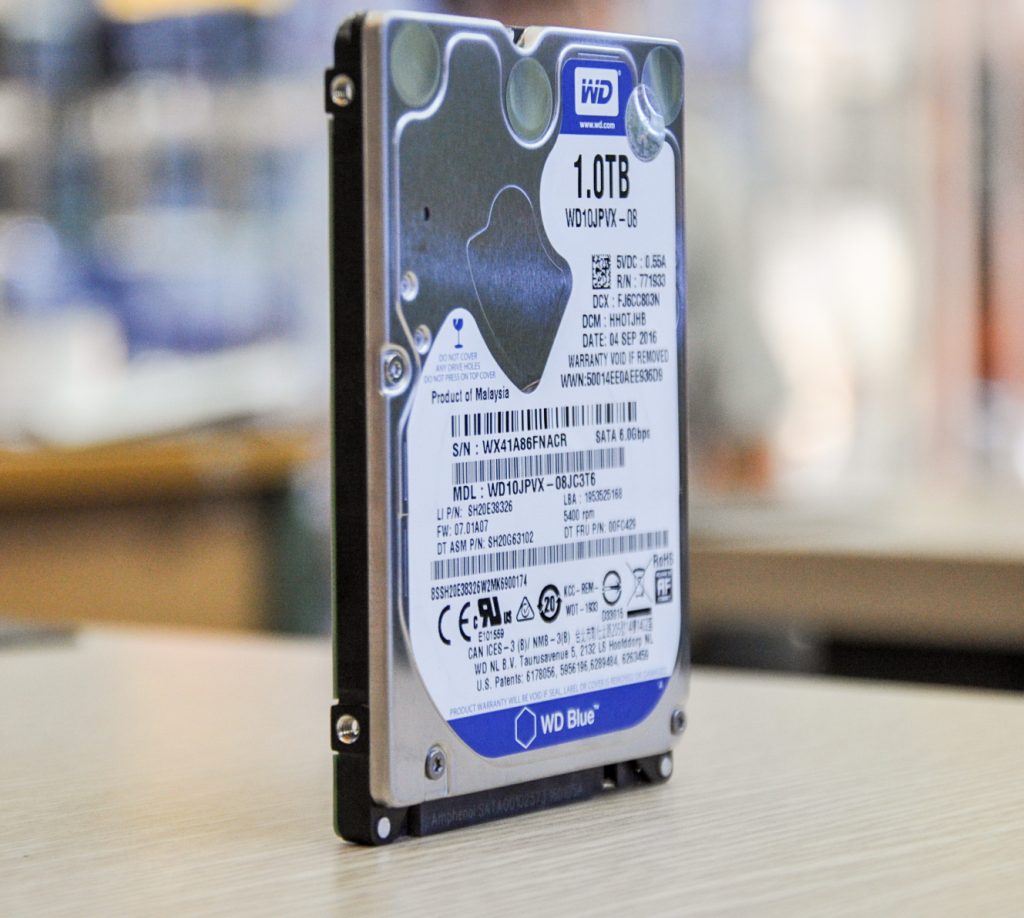 Thông tin chi tiết về ổ cứng HDD Western Blue 1Tb SATA III