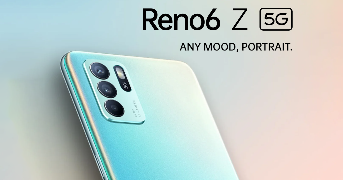 Oppo Reno6 Z 5G sở hữu màn hình 6.43 inch, độ phân giải Full HD+ và tần số quét 60Hz