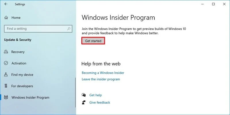 Tải Windows phiên bản 11 Insider Preview