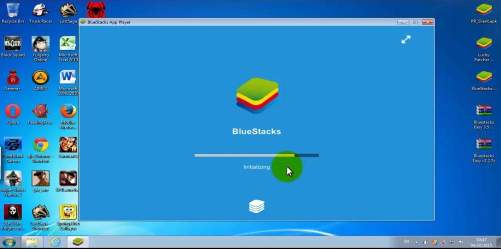 Phần mềm giả lập Android BlueStacks 