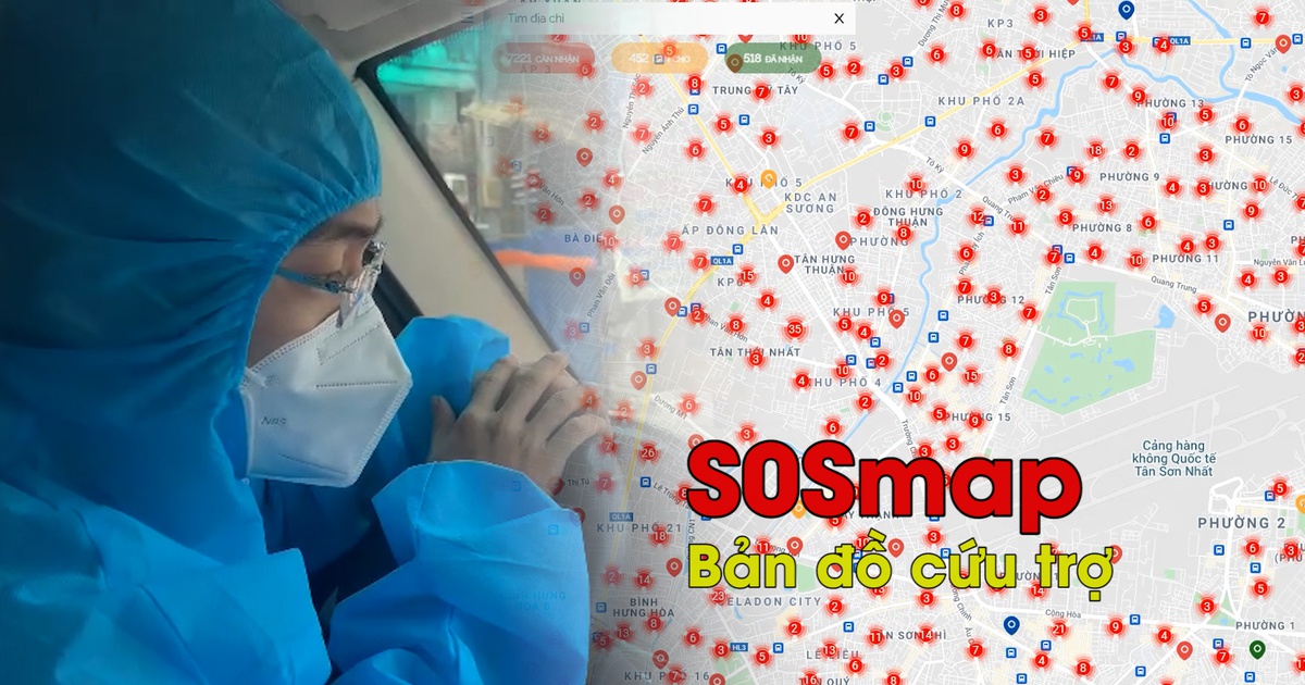 SOSmap đã mang lại một ý nghĩa vô cùng lớn trong thời điểm giãn cách xã hội quyết liệt