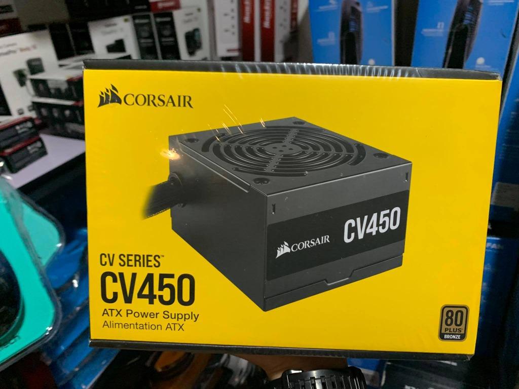 Giới thiệu nguồn máy tính Corsair CV450 450W - 80Plus Bronze