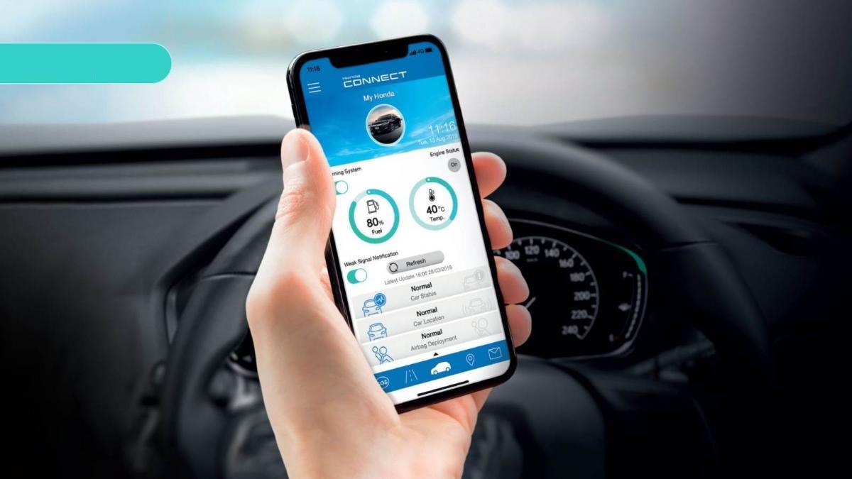 Ra mắt công nghệ “Honda Connect” kết nối với smartphone