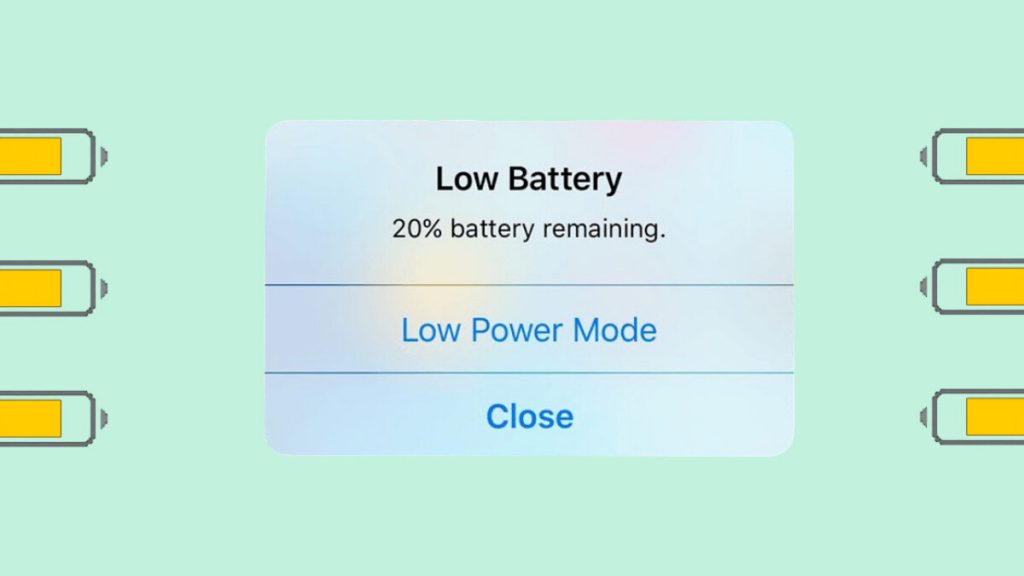 Cảnh báo khi dung lượng pin còn 20%, bạn có hiểu vì sao?