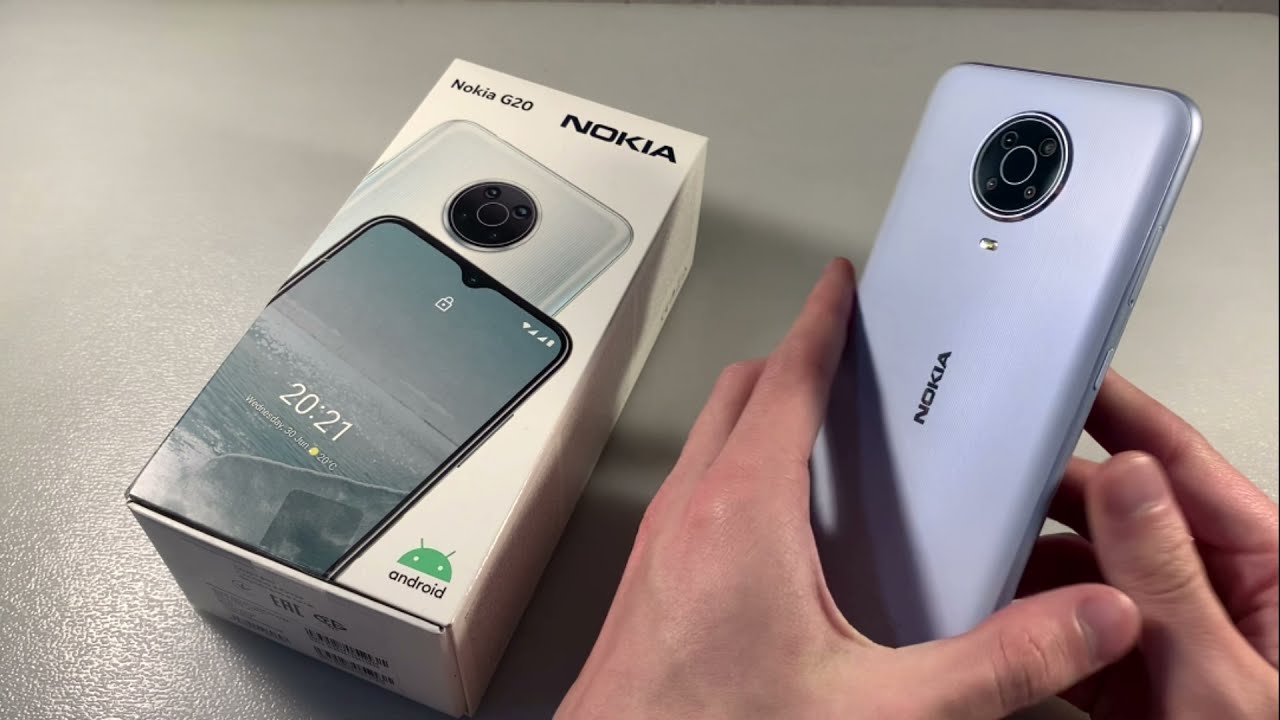 Phụ kiện trong hộp bán lẻ của Nokia G20 rất đầy đủ