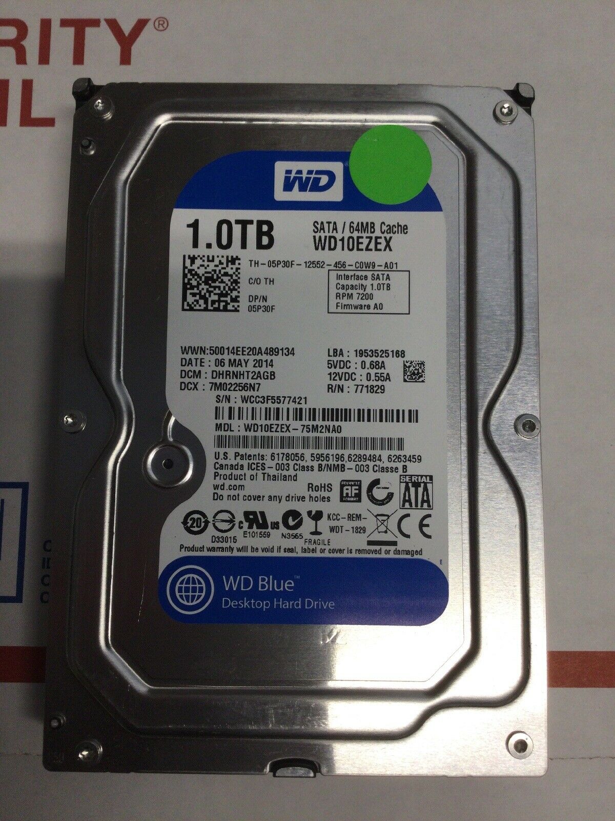 Giới thiệu khái quát về ổ cứng HDD Western Blue 1TB 