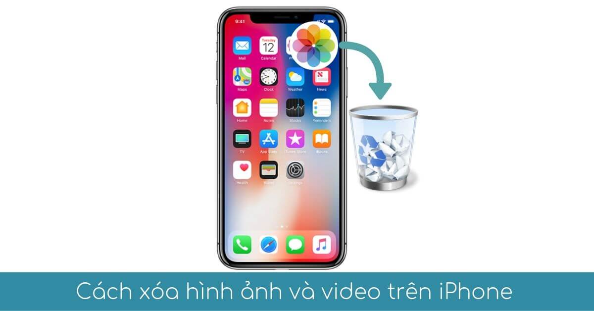 Xóa bớt các ứng dụng chạy nền, ảnh và video